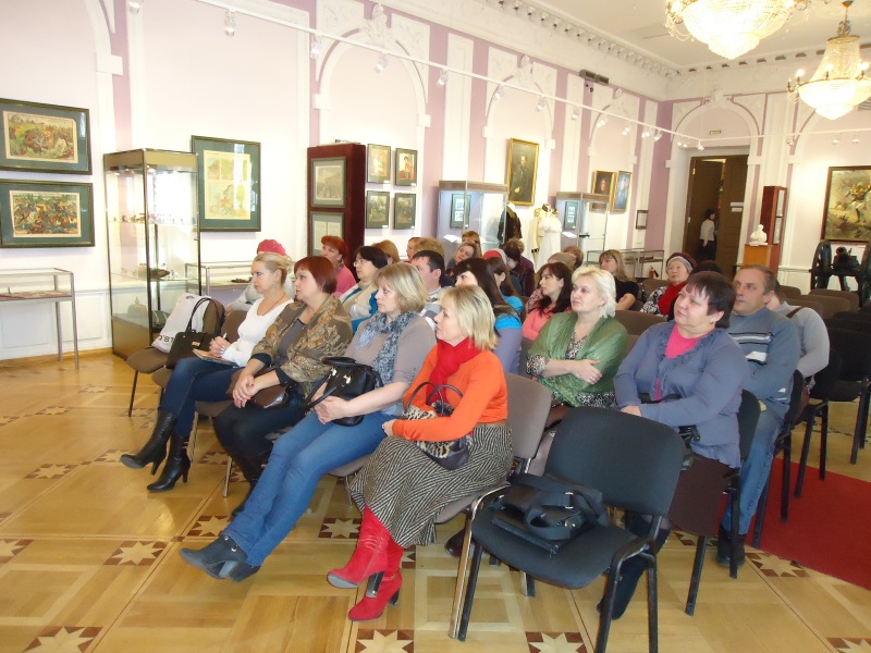 Участники семинара в музейно-выставочном центре Тамбовской области