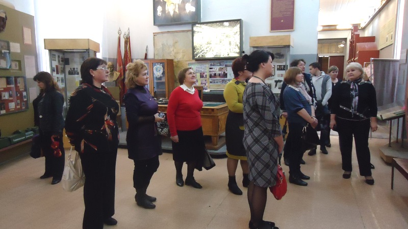Участники семинара в музее истории ТВРЗ