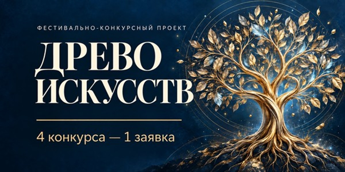 «Древо искусств»: раскрывай свой талант сразу в 4 конкурсах!